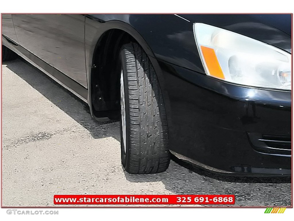 2006 Accord EX Coupe - Nighthawk Black Pearl / Black photo #9