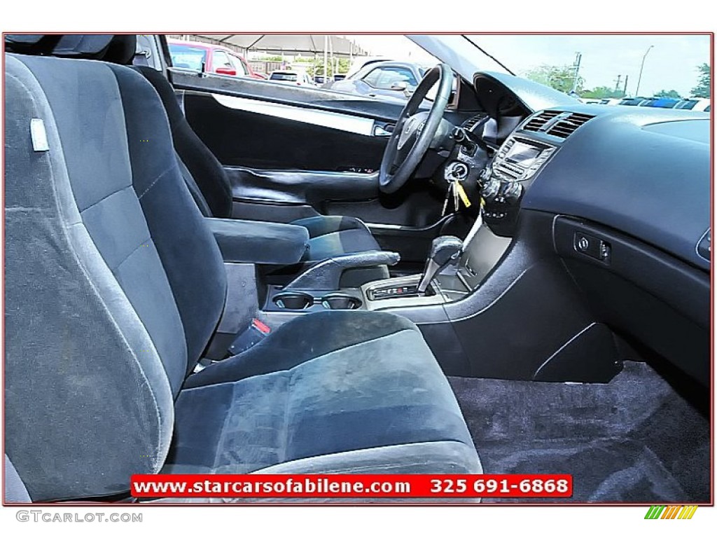 2006 Accord EX Coupe - Nighthawk Black Pearl / Black photo #23