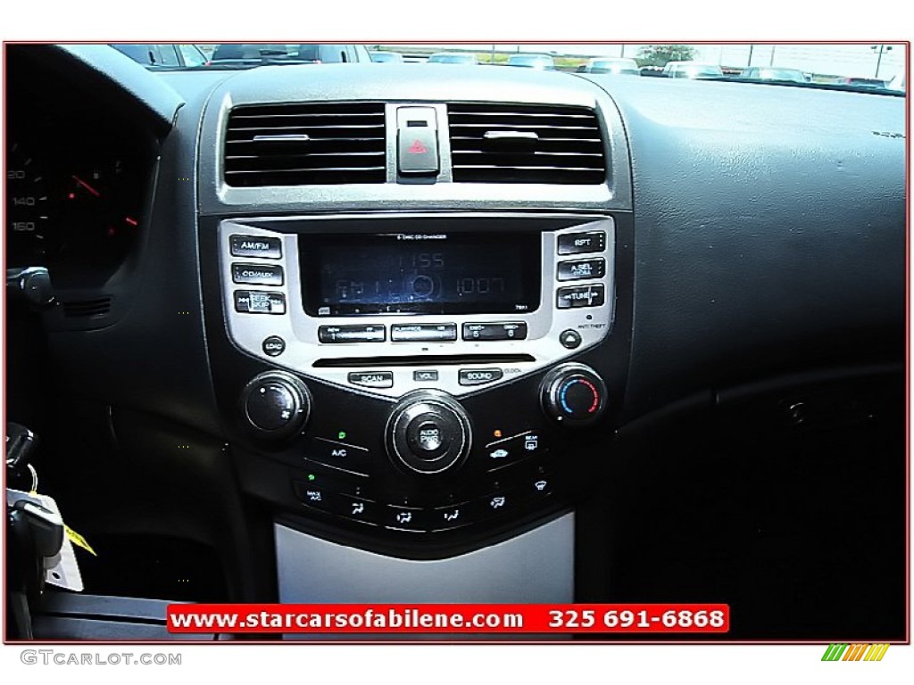 2006 Accord EX Coupe - Nighthawk Black Pearl / Black photo #29