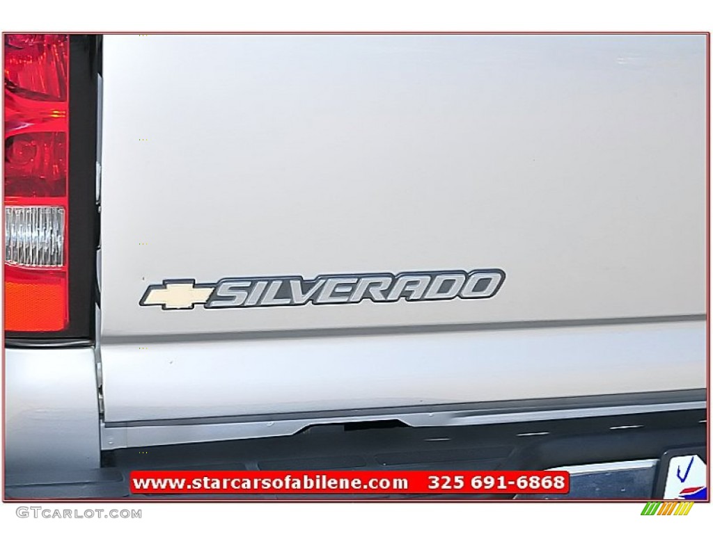 2005 Silverado 1500 LS Crew Cab - Silver Birch Metallic / Dark Charcoal photo #4