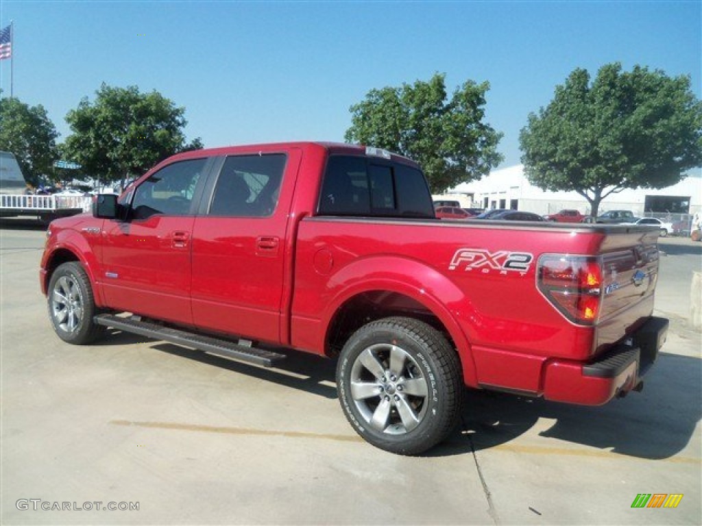 Red Candy Metallic 2012 Ford F150 FX2 SuperCrew Exterior Photo #67441611