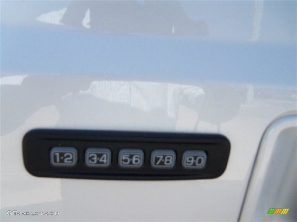 2012 F250 Super Duty Lariat Crew Cab 4x4 - White Platinum Metallic Tri-Coat / Adobe photo #8