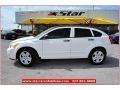 2007 Stone White Dodge Caliber SXT  photo #2