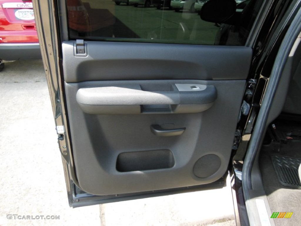 2009 Silverado 1500 LT Crew Cab - Black Granite Metallic / Ebony photo #11