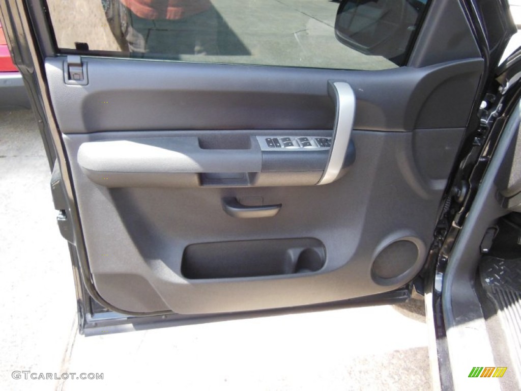 2009 Silverado 1500 LT Crew Cab - Black Granite Metallic / Ebony photo #13