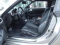 2009 Nissan 370Z Black Leather Interior Prime Interior Photo