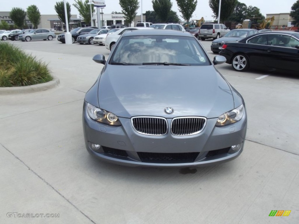 2009 3 Series 328i Coupe - Space Grey Metallic / Black photo #7