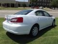 2011 White Pearl Mitsubishi Galant FE  photo #3