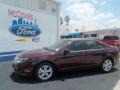 2012 Bordeaux Reserve Metallic Ford Fusion SE  photo #1