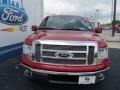2012 Red Candy Metallic Ford F150 Lariat SuperCab  photo #7