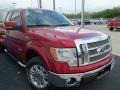 2012 Red Candy Metallic Ford F150 Lariat SuperCab  photo #8