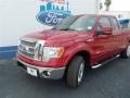 Red Candy Metallic - F150 Lariat SuperCab Photo No. 8