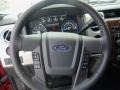 Black 2012 Ford F150 Lariat SuperCab Steering Wheel