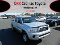 Silver Streak Mica 2011 Toyota Tacoma PreRunner Double Cab