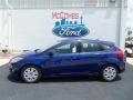 2012 Sonic Blue Metallic Ford Focus SE 5-Door  photo #10