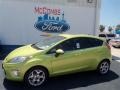 2012 Lime Squeeze Metallic Ford Fiesta SES Hatchback  photo #4