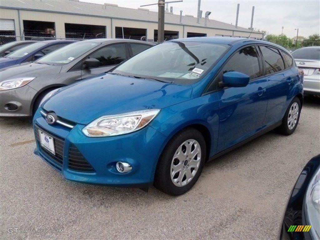 Blue Candy Metallic Ford Focus