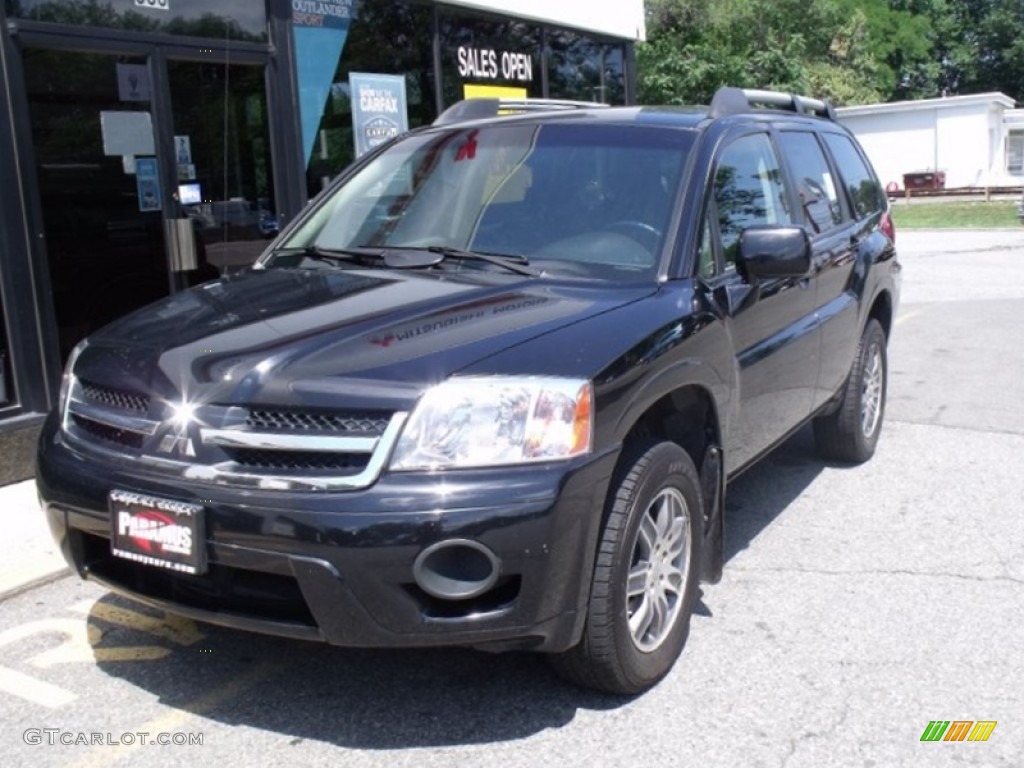 2008 Endeavor SE AWD - Kalapana Black / Black photo #1