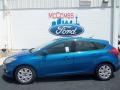 2012 Blue Candy Metallic Ford Focus SE 5-Door  photo #20