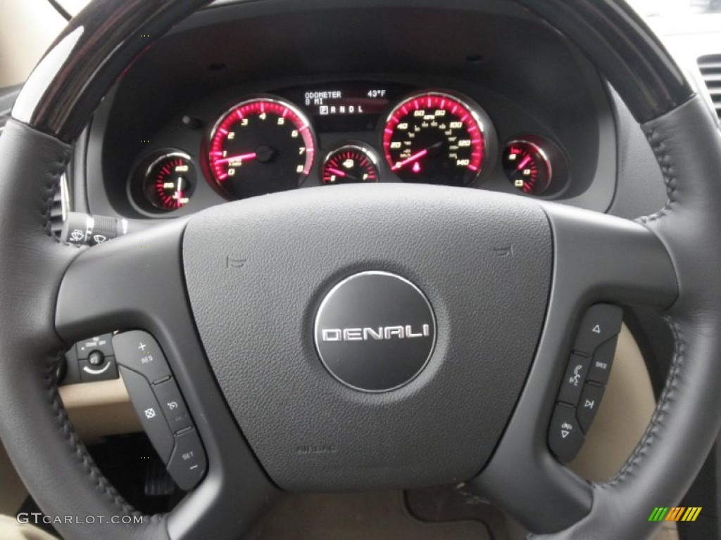 2012 GMC Acadia Denali AWD Steering Wheel Photos