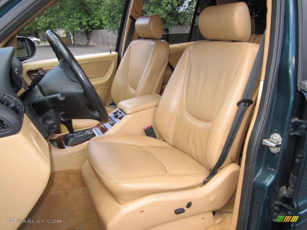Sand Interior 1998 Mercedes-Benz ML 320 4Matic Photo #67452297