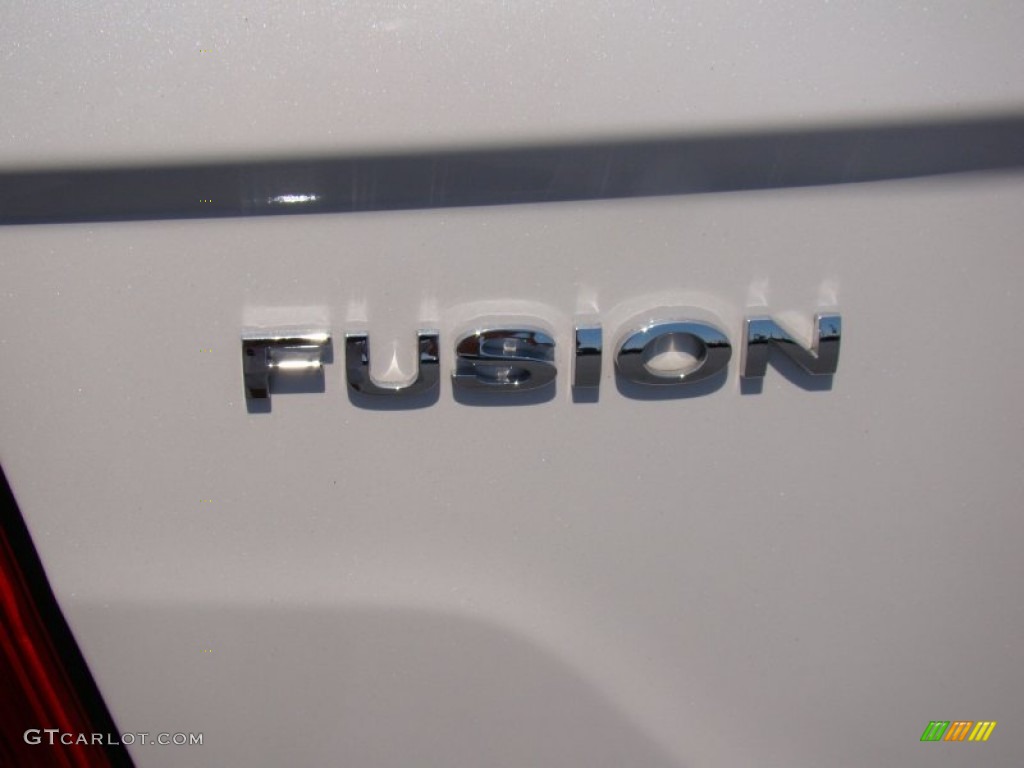 2011 Fusion SEL V6 - White Platinum Tri-Coat / Ginger Leather photo #35