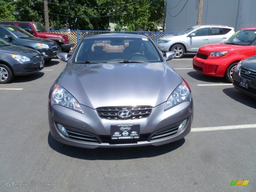 2010 Genesis Coupe 3.8 Grand Touring - Nordschleife Gray / Brown photo #1