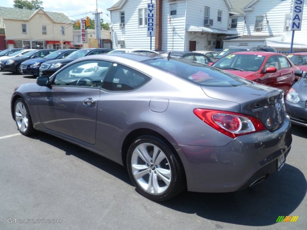 2010 Genesis Coupe 3.8 Grand Touring - Nordschleife Gray / Brown photo #10