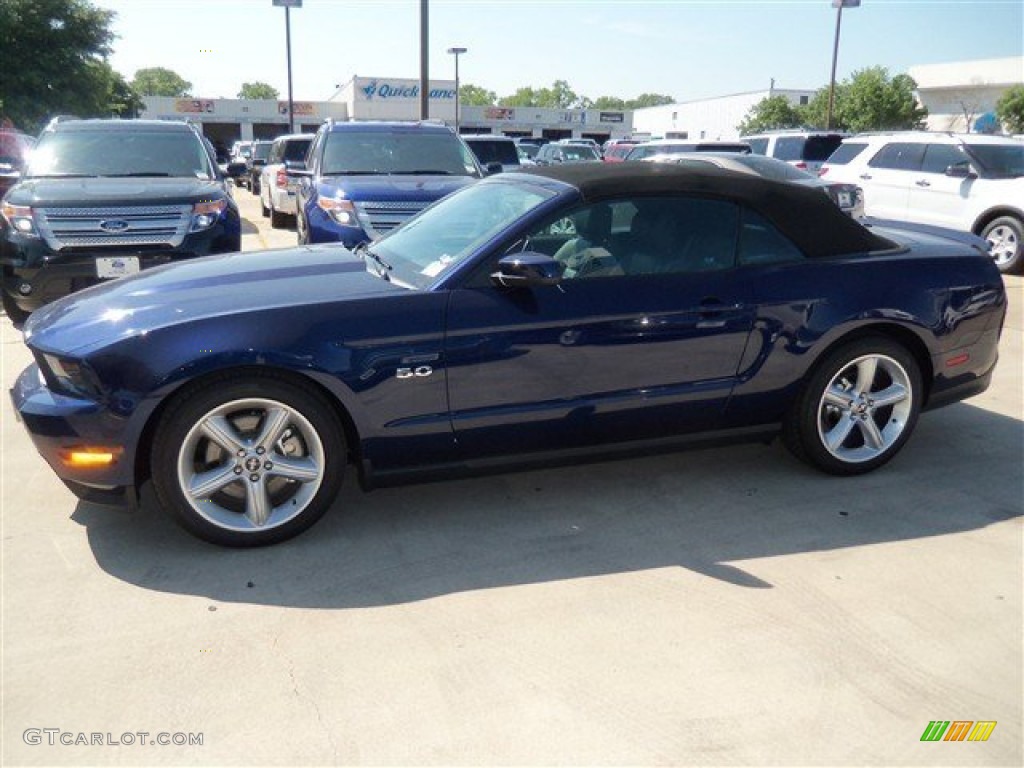 Kona Blue Metallic 2012 Ford Mustang GT Premium Convertible Exterior Photo #67453813