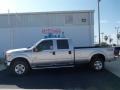 2012 Ingot Silver Metallic Ford F350 Super Duty XLT Crew Cab 4x4  photo #4