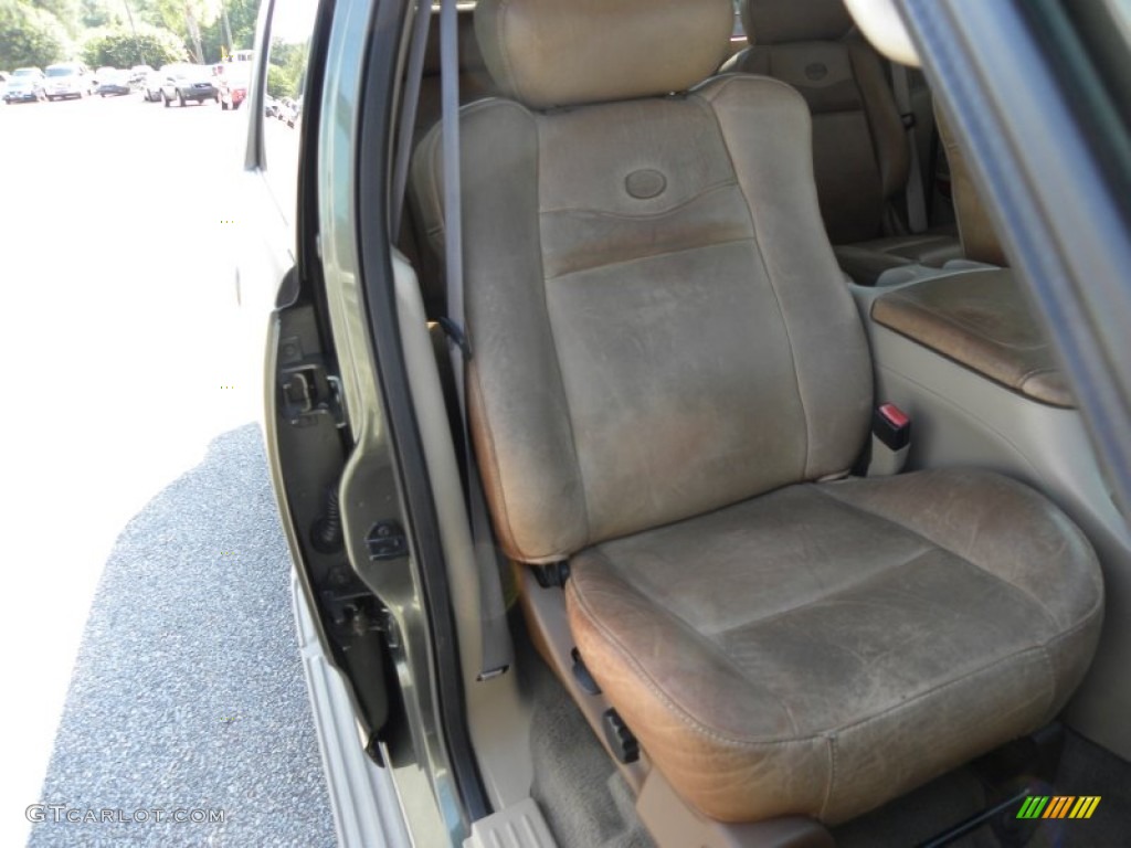 2002 Ford F150 King Ranch SuperCrew Front Seat Photo #67454628