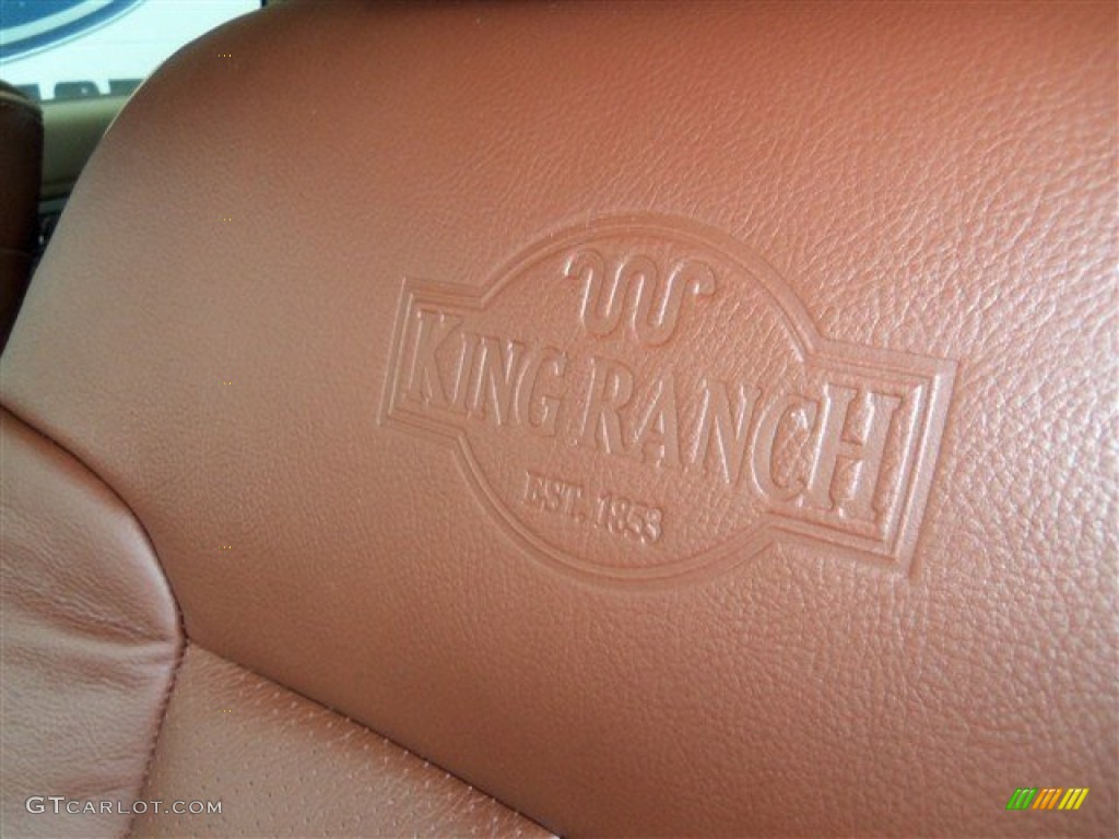 2012 F150 King Ranch SuperCrew 4x4 - White Platinum Metallic Tri-Coat / King Ranch Chaparral Leather photo #26