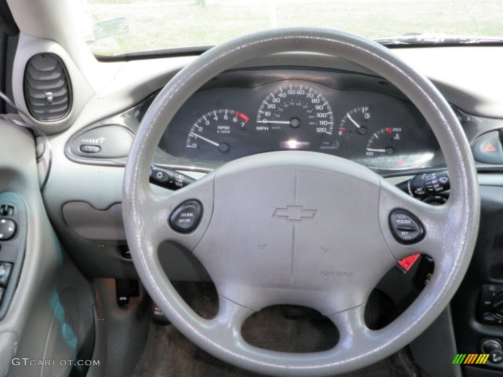 2003 Chevrolet Malibu Sedan Gray Steering Wheel Photo #67456245