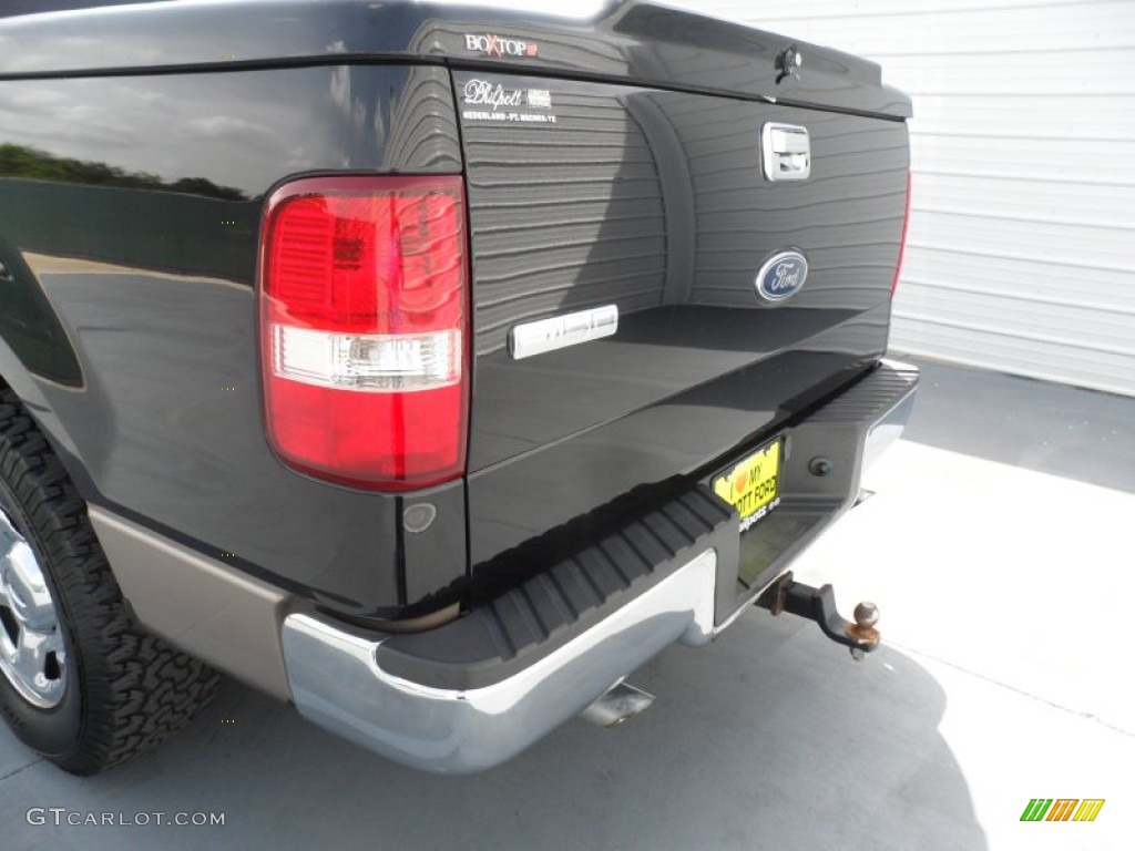 2005 F150 XLT SuperCrew - Black / Tan photo #19