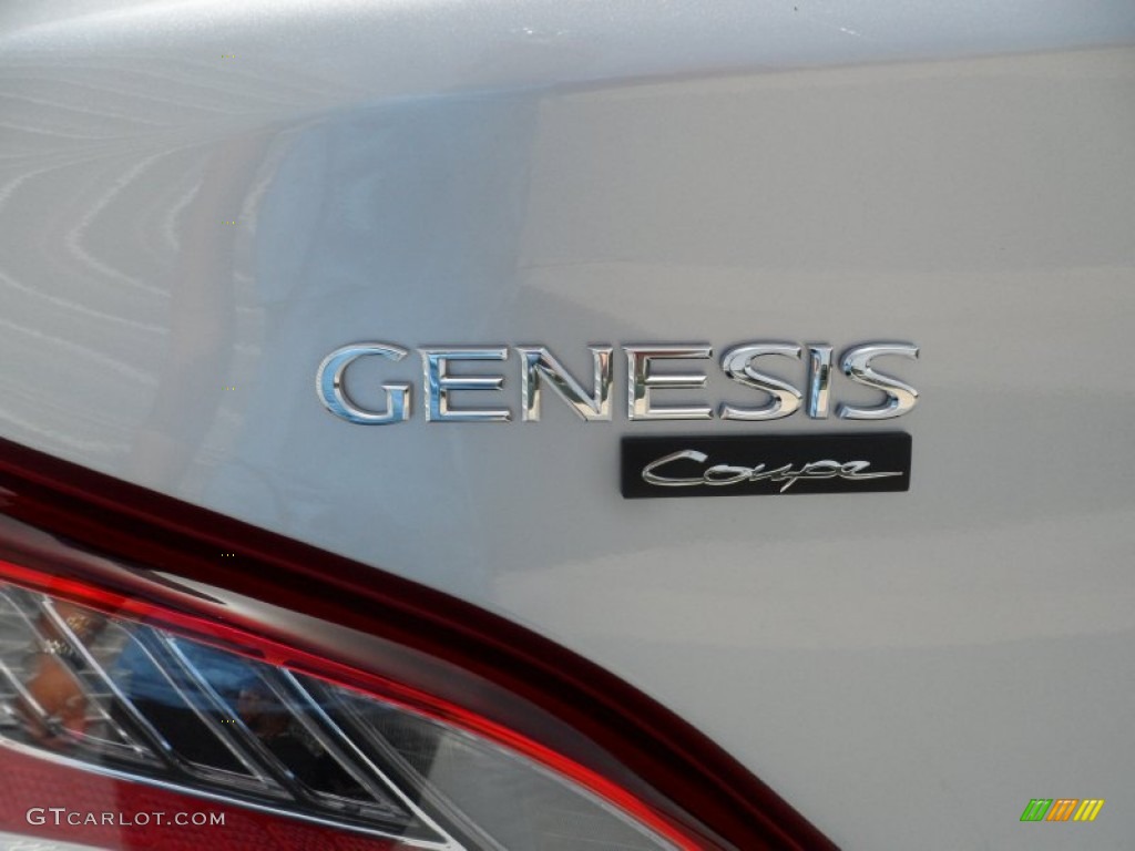 2013 Genesis Coupe 2.0T - Circuit Silver / Black Cloth photo #13
