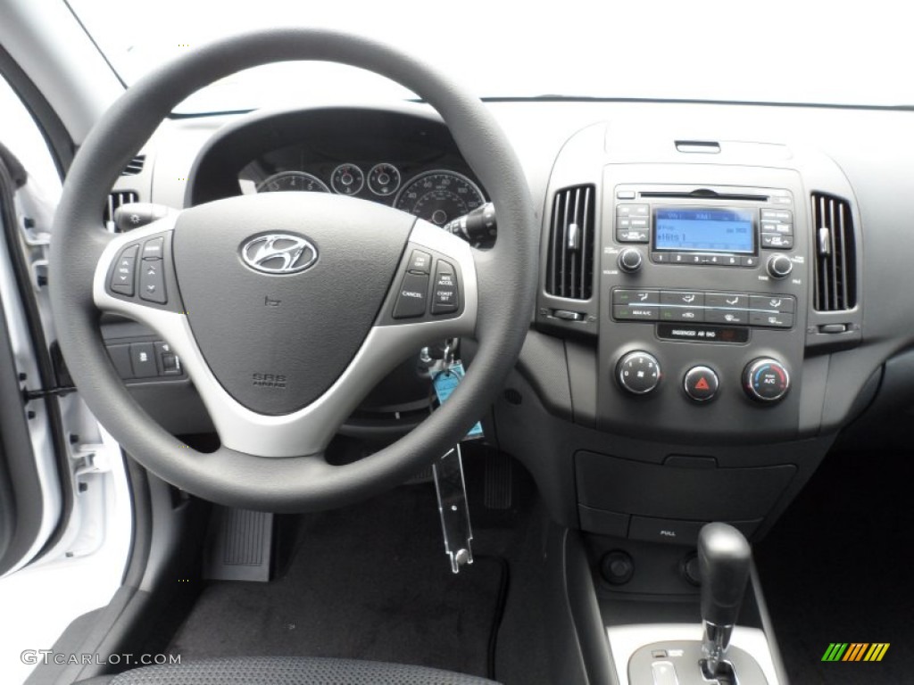 2012 Elantra GLS Touring - Monaco White / Black photo #23