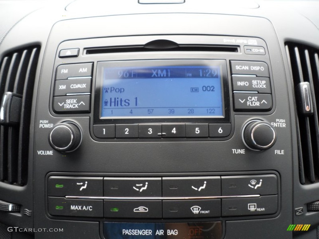 2012 Elantra GLS Touring - Monaco White / Black photo #25