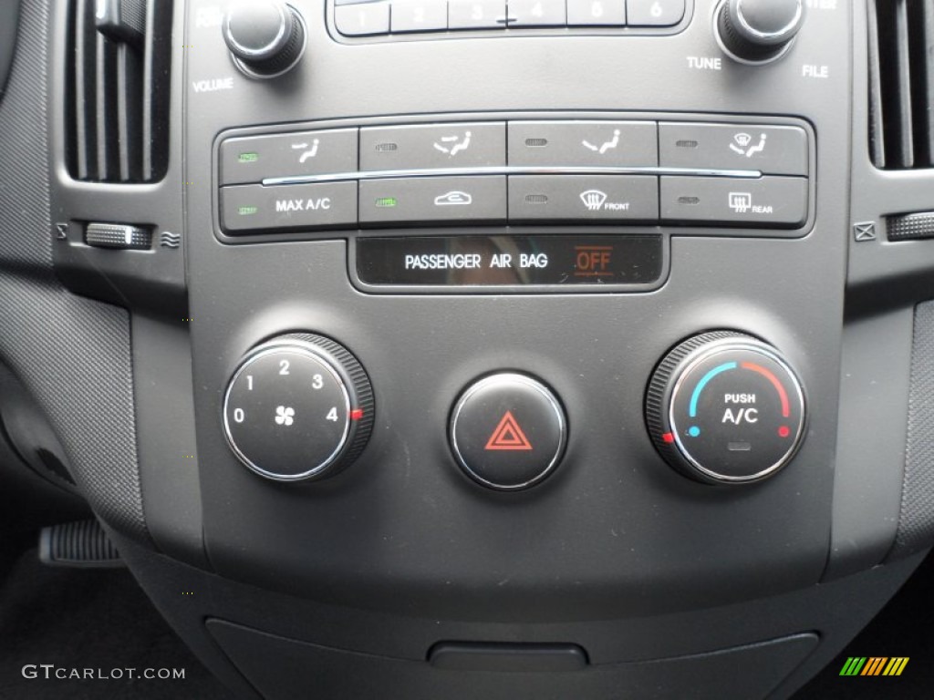 2012 Elantra GLS Touring - Monaco White / Black photo #26