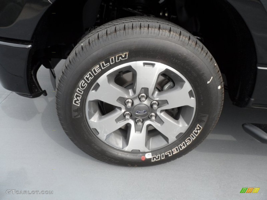 2012 Ford F150 XLT SuperCrew Wheel Photo #67460788