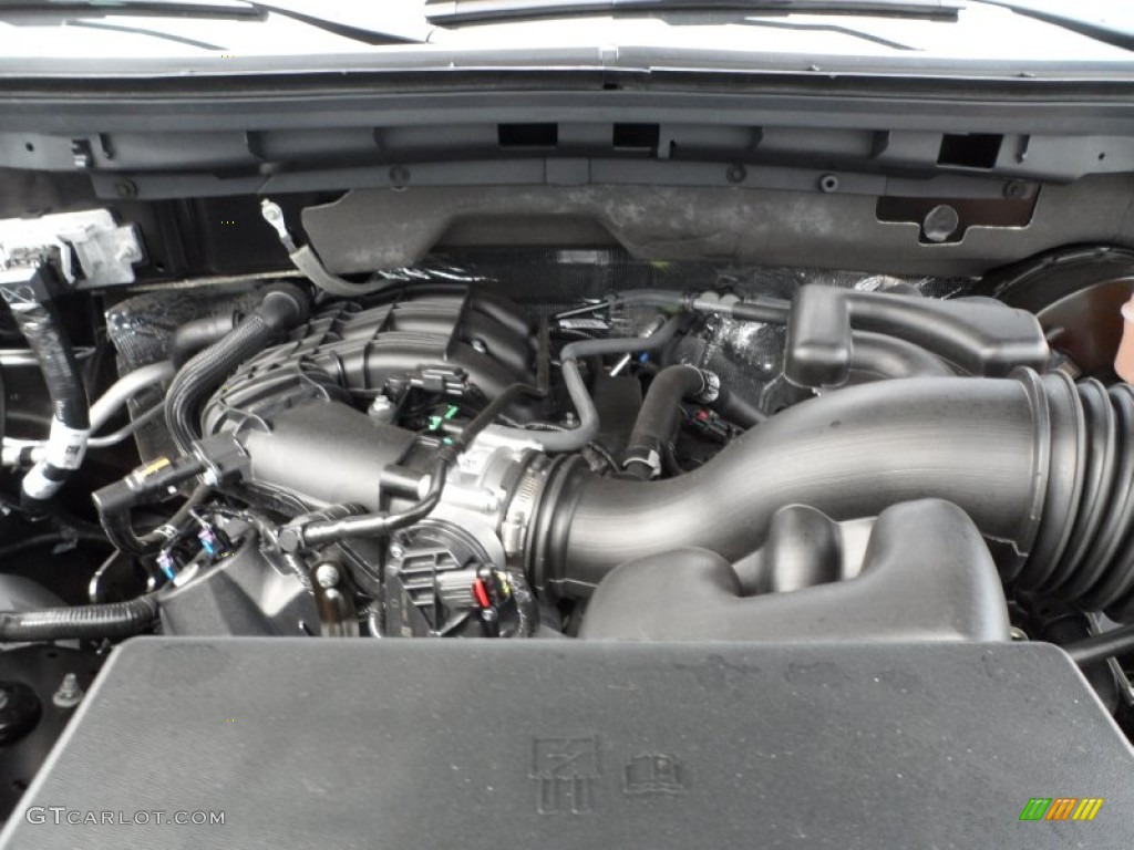 2012 Ford F150 XLT SuperCrew 3.7 Liter Flex-Fuel DOHC 24-Valve Ti-VCT V6 Engine Photo #67460851