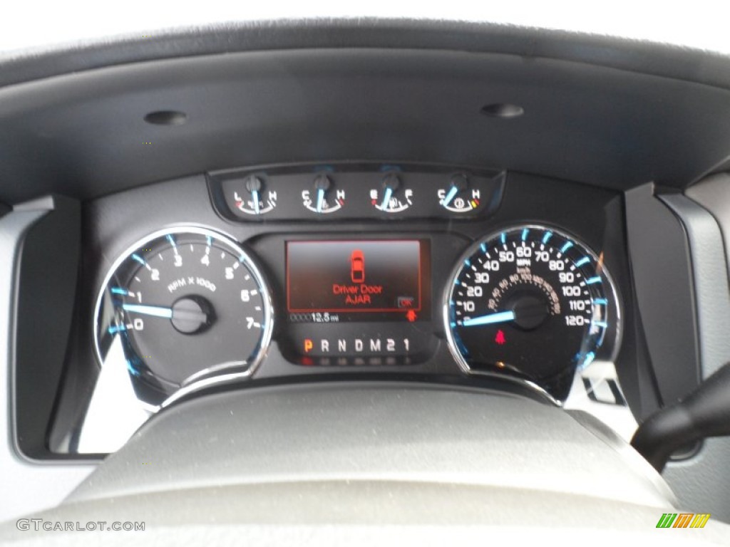 2012 Ford F150 XLT SuperCrew Gauges Photo #67460989