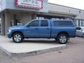 2003 Atlantic Blue Pearl Dodge Ram 1500 SLT Quad Cab 4x4  photo #8