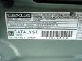 1997 Lexus LS 400 Info Tag