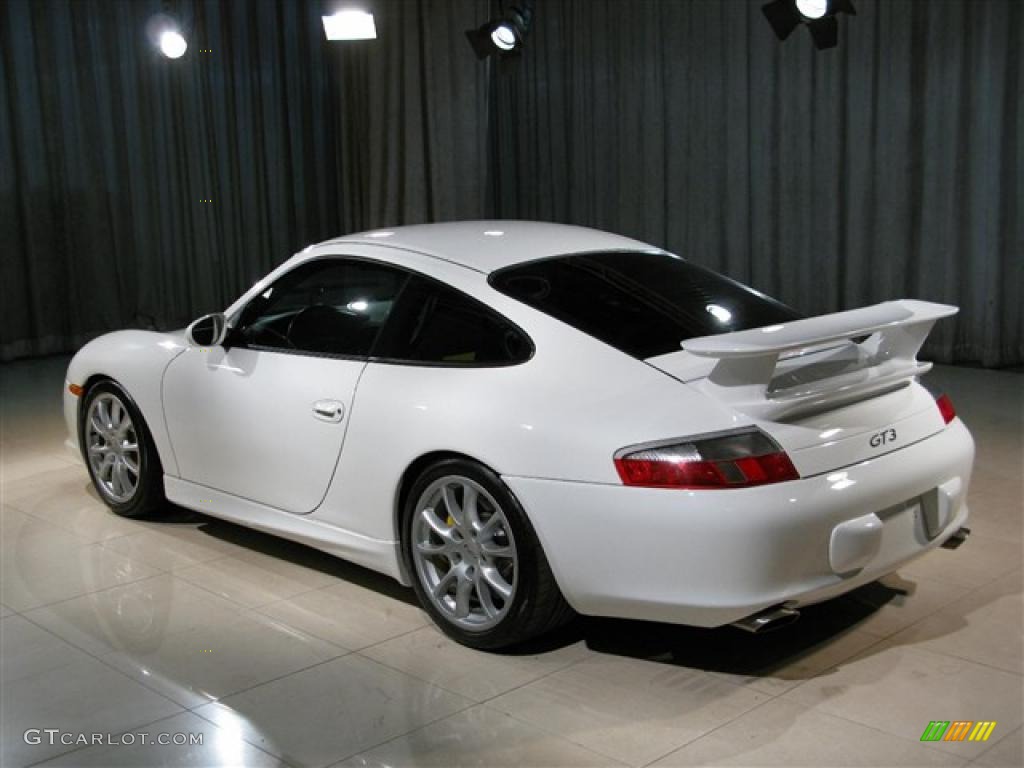 2005 911 GT3 - Carrara White / Black photo #2
