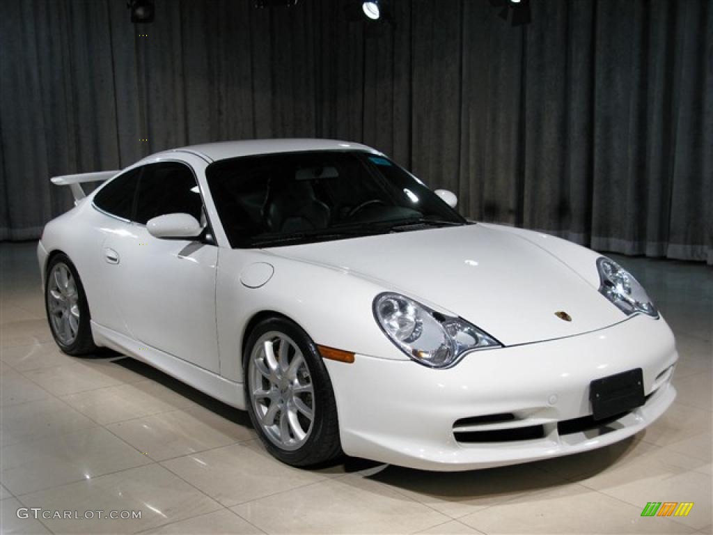 2005 911 GT3 - Carrara White / Black photo #3
