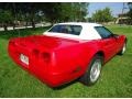 1992 Bright Red Chevrolet Corvette Convertible  photo #29