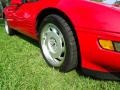1992 Bright Red Chevrolet Corvette Convertible  photo #33