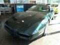 1990 Polo Green Metallic Chevrolet Corvette Coupe  photo #5