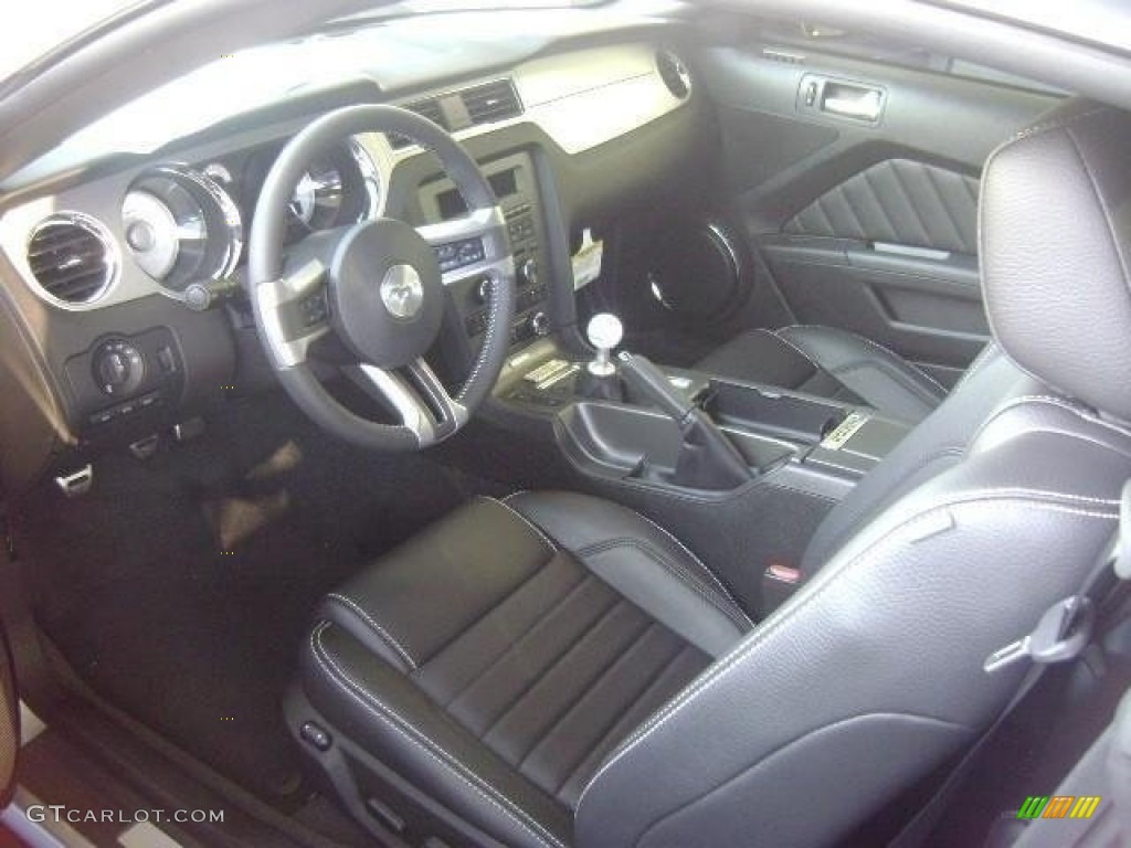 Roush Black Interior 2012 Ford Mustang Roush Stage 2 Coupe Photo #67466140