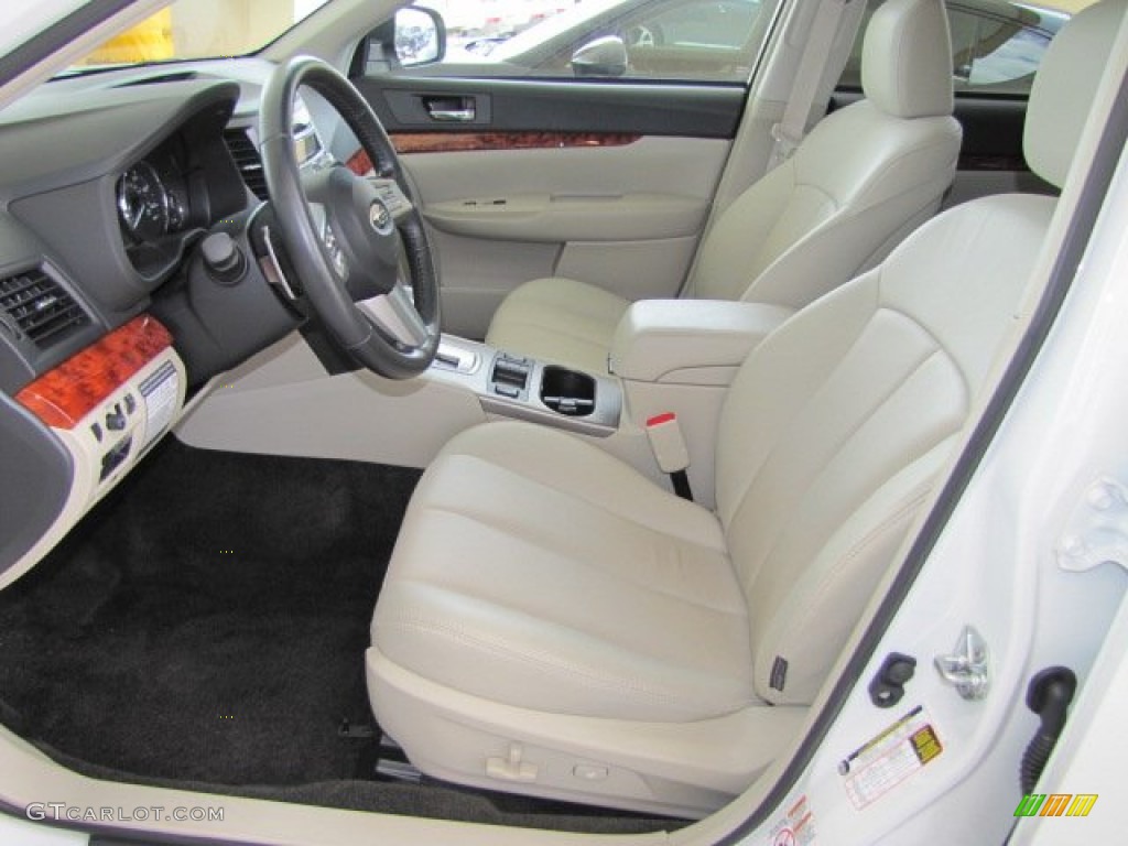 Warm Ivory Interior 2011 Subaru Outback 2.5i Limited Wagon Photo #67466665